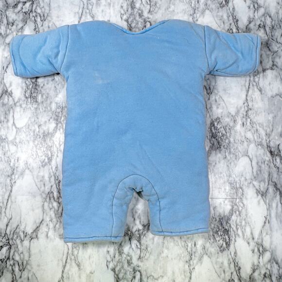 BABY MERLIN'S MAGIC SLEEPSUIT Baby Blue Swaddle Wrap Transition Sleeper 3-6M - Picture 4 of 10